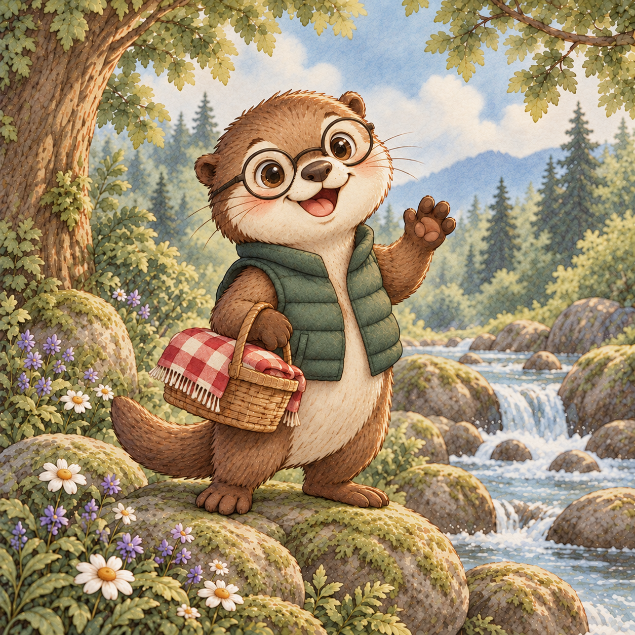 Oliver the otter